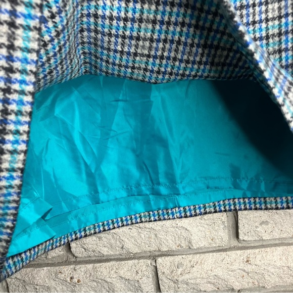 Talbots Wool Blend Houndstooth Pencil Skirt - Picture 6 of 7